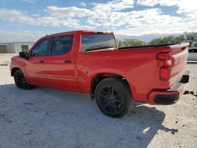 3GCPABEK1NG598202 - 2022 CHEVROLET SILVERADO C1500 CUSTOM RED photo 2