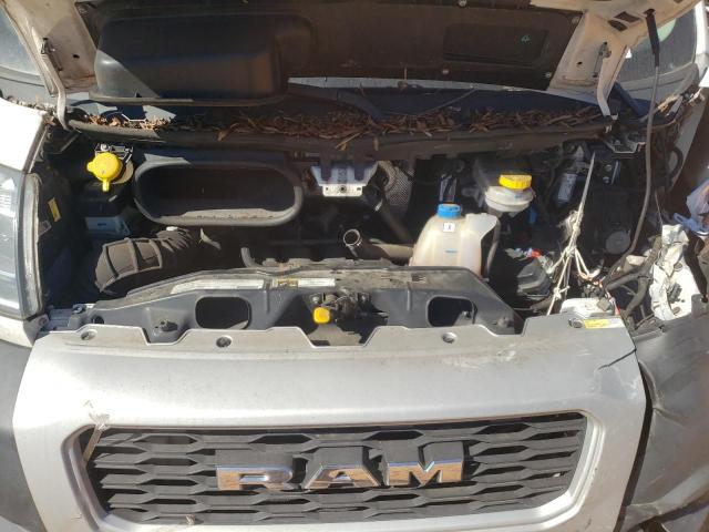 3C6TRVDG5KE526956 - 2019 RAM PROMASTER 2500 HIGH თეთრი ფოტო 12