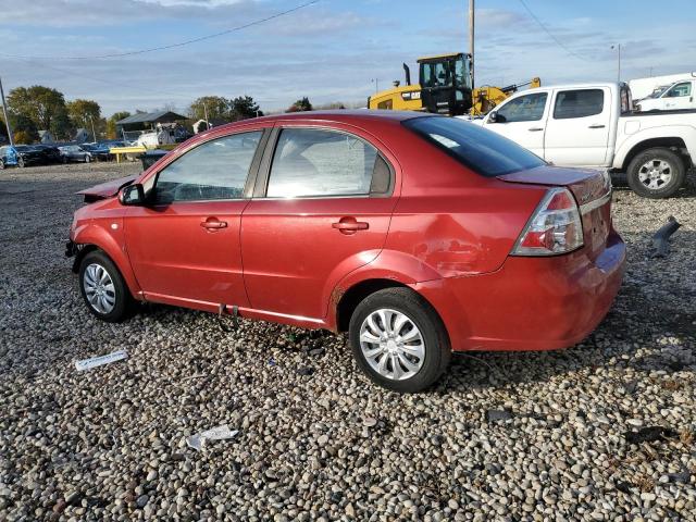 KL1TD56668B088750 - 2008 CHEVROLET AVEO BASE Qırmızı foto 2