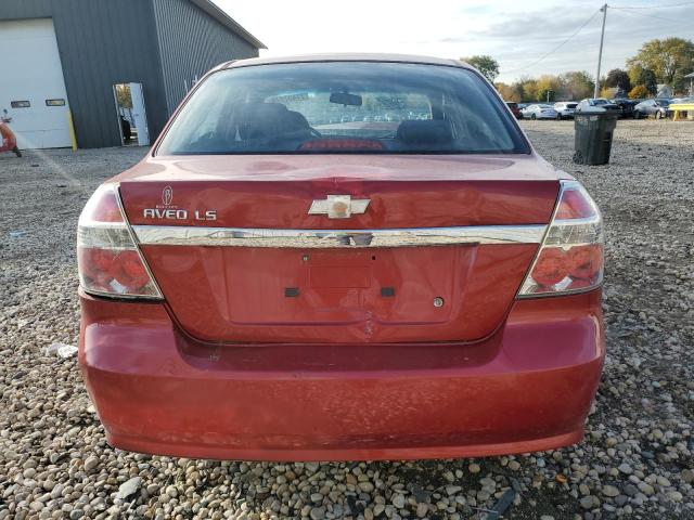 KL1TD56668B088750 - 2008 CHEVROLET AVEO BASE Qırmızı foto 6