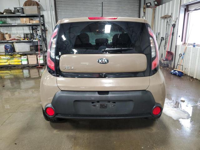 KNDJP3A55F7201341 - 2015 KIA SOUL + TAN photo 6