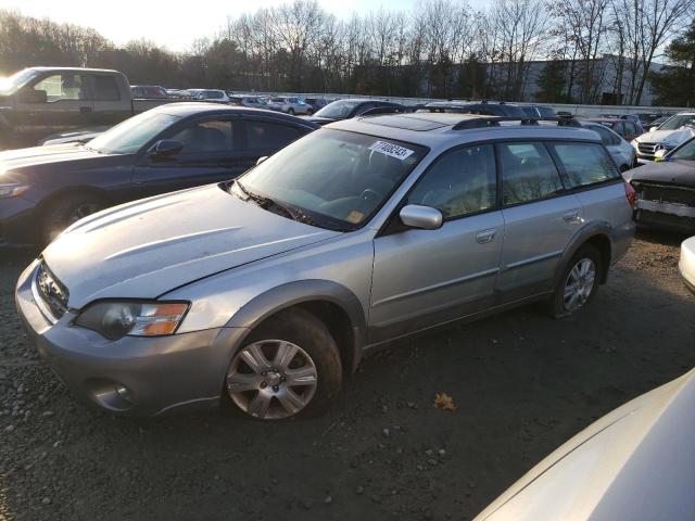 4S4BP62C157355445 - 2005 SUBARU LEGACY OUTBACK 2.5I LIMITED SILVER photo 1