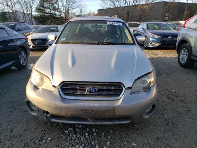 4S4BP62C157355445 - 2005 SUBARU LEGACY OUTBACK 2.5I LIMITED SILVER photo 5