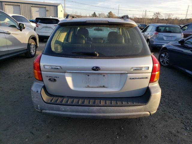 4S4BP62C157355445 - 2005 SUBARU LEGACY OUTBACK 2.5I LIMITED SILVER photo 6