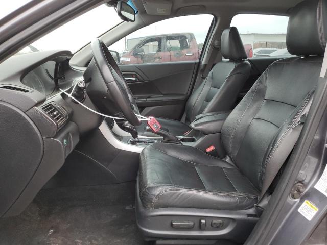 1HGCR2F85DA053306 - 2013 HONDA ACCORD EXL GRAY photo 7