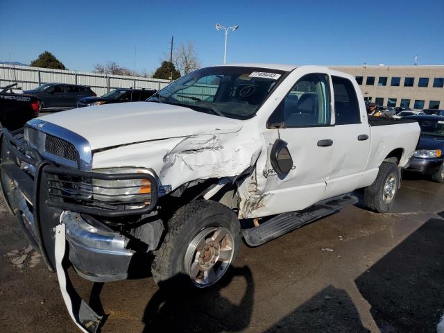 3D7KS28D15G745550 - 2005 DODGE RAM 2500 ST WHITE photo 1