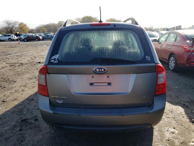 KNAFG528497264295 - 2009 KIA RONDO BASE GRAY photo 6