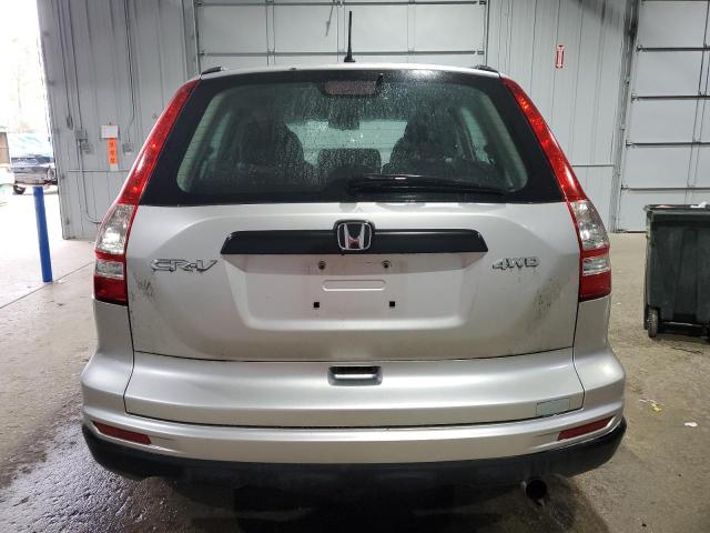 5J6RE4H36BL085744 - 2011 HONDA CR-V LX SILVER photo 6