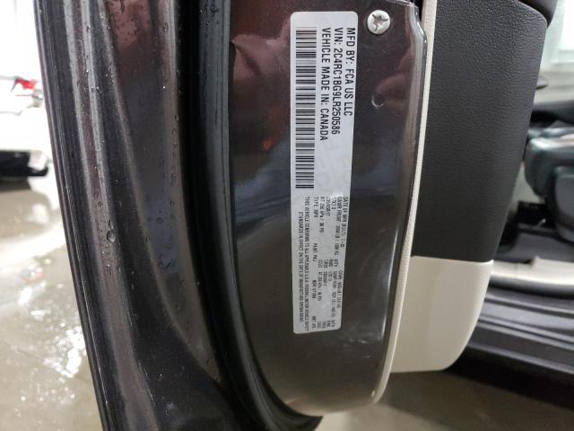 2C4RC1BG9LR250586 - 2020 CHRYSLER PACIFICA TOURING L Grafit foto 14