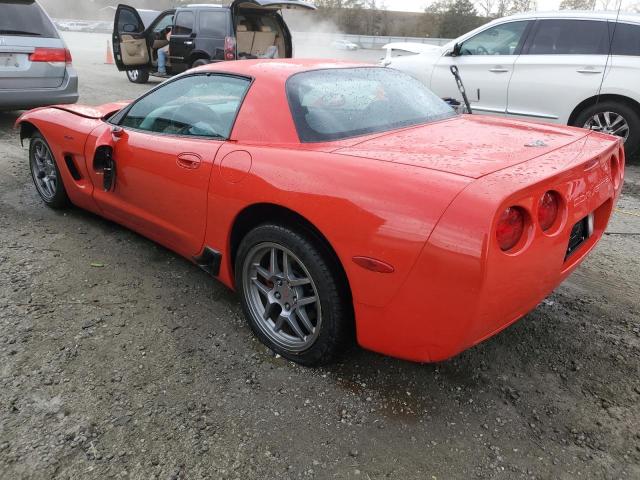 1G1YY12S335125428 - 2003 CHEVROLET CORVETTE Z06 RED photo 2