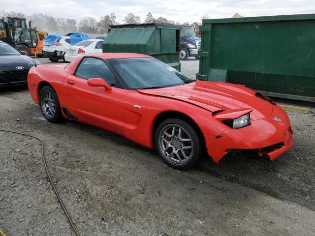 1G1YY12S335125428 - 2003 CHEVROLET CORVETTE Z06 RED photo 4