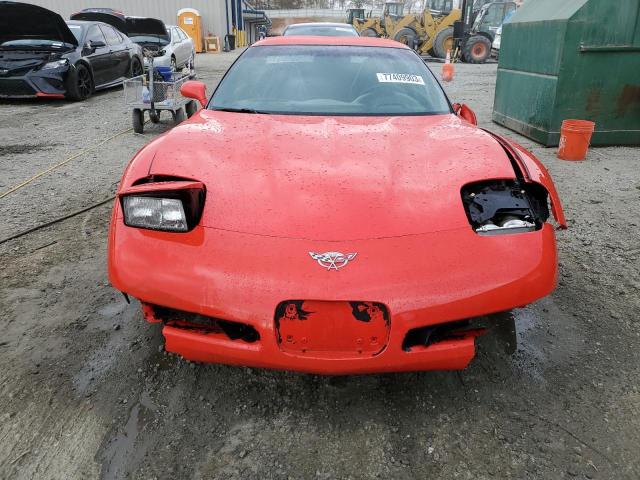 1G1YY12S335125428 - 2003 CHEVROLET CORVETTE Z06 RED photo 5