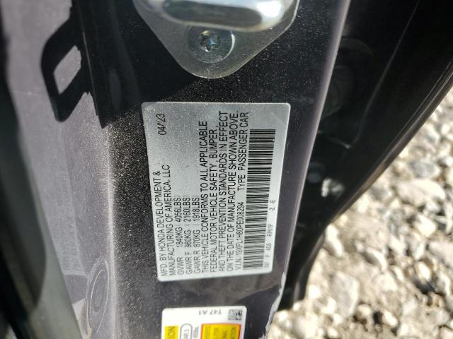 19XFL1H80PE008294 - 2023 HONDA CIVIC SPORT TOURING CHARCOAL photo 13