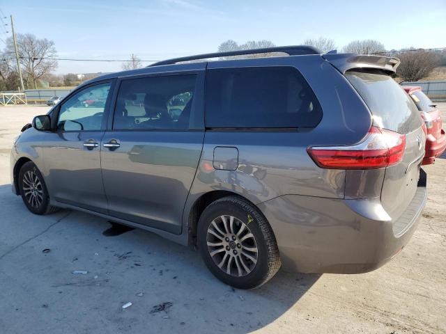 5TDYZ3DC1JS951644 - 2018 TOYOTA SIENNA XLE CHARCOAL photo 2