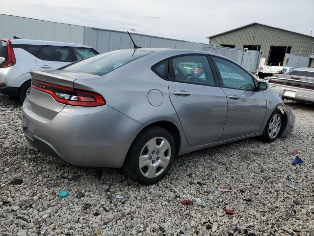 1C3CDFAA0GD565450 - 2016 DODGE DART SE SILVER photo 3