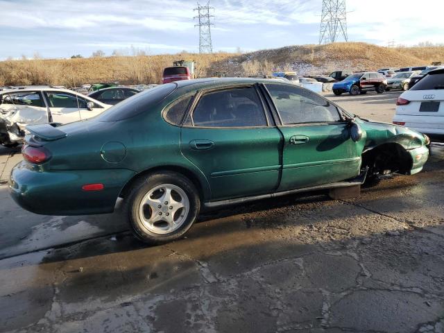 1FAFP53S6XA272708 - 1999 FORD TAURUS SE GREEN photo 3