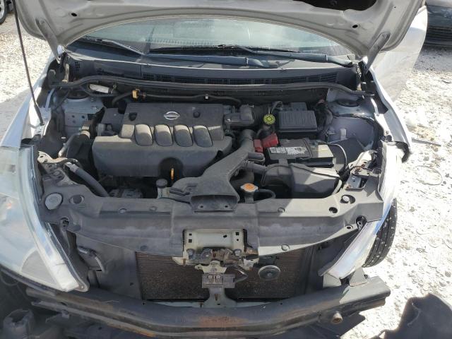 3N1BC1CPXAL444864 - 2010 NISSAN VERSA S SILVER photo 11