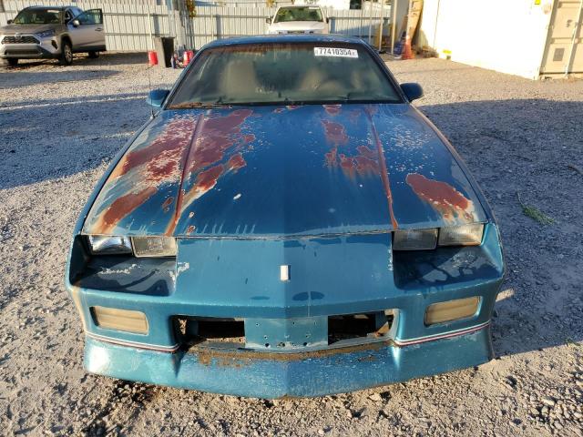 1G1FP23T5ML188521 - 1991 CHEVROLET CAMARO RS TEAL photo 5