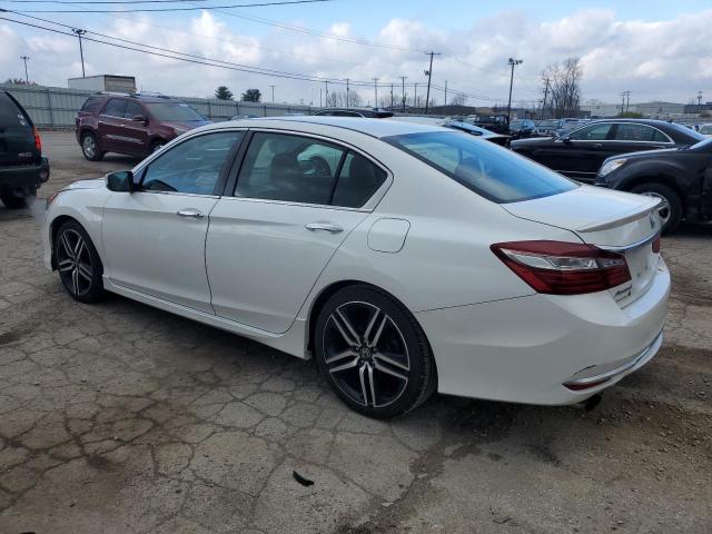 1HGCR2F5XGA031098 - 2016 HONDA ACCORD SPORT WHITE photo 2