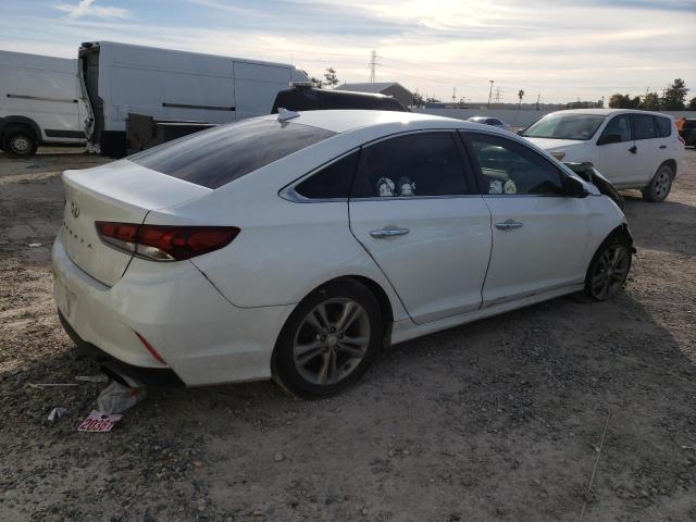 5NPE34AF0JH686990 - 2018 HYUNDAI SONATA SPORT WHITE photo 3