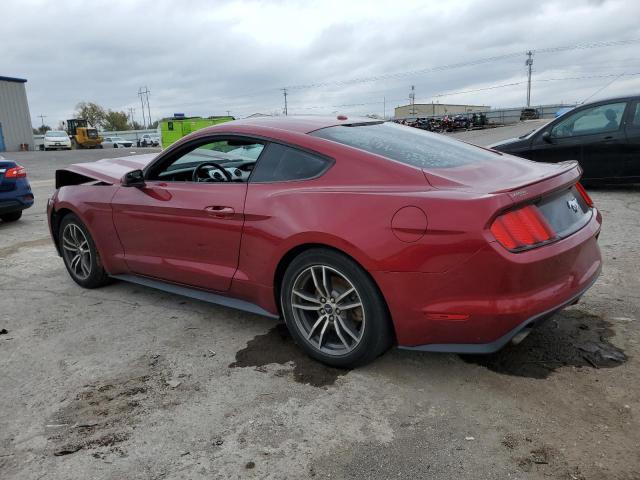 1FA6P8TH7H5358349 - 2017 FORD MUSTANG BURGUNDY photo 2