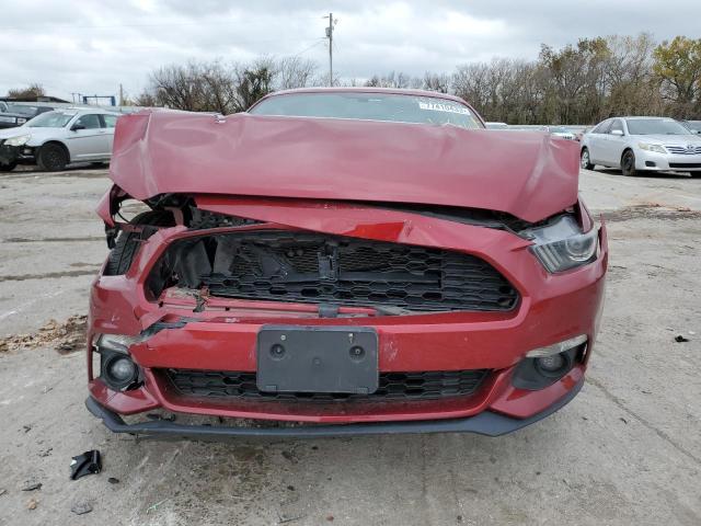1FA6P8TH7H5358349 - 2017 FORD MUSTANG BURGUNDY photo 5