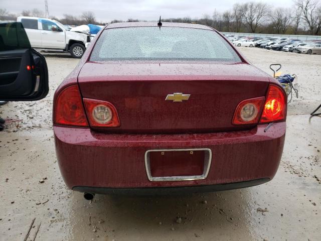 1G1ZD5EB8AF123460 - 2010 CHEVROLET MALIBU 2LT RED photo 6