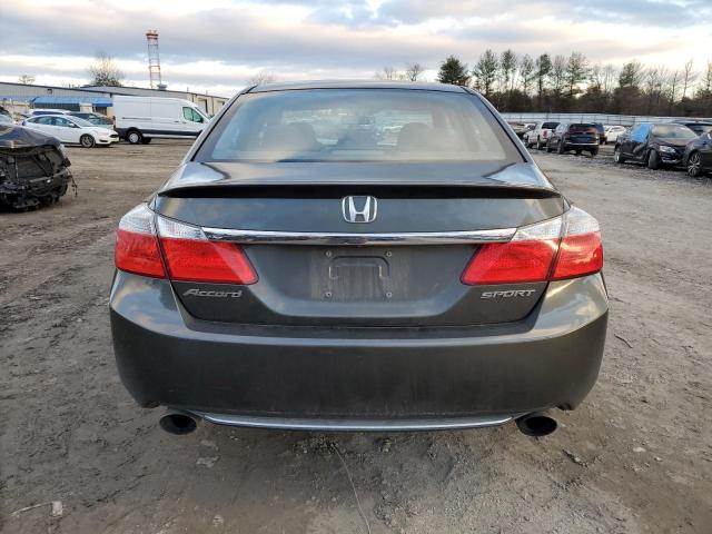 1HGCR2F55EA263380 - 2014 HONDA ACCORD SPORT GREEN photo 6