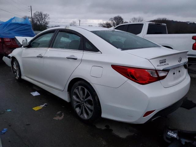 5NPEC4AC4EH819388 - 2014 HYUNDAI SONATA SE WHITE photo 2