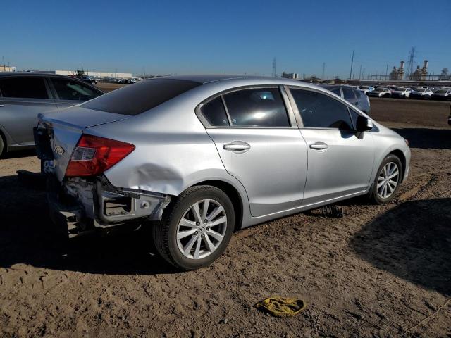 19XFB2F83CE036483 - 2012 HONDA CIVIC EX SILVER photo 3