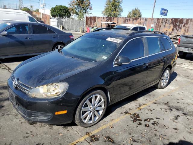 3VWPL7AJ2EM627449 - 2014 VOLKSWAGEN JETTA TDI BLACK photo 1