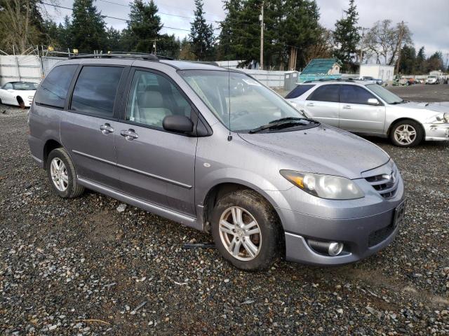 JM3LW28A550550359 - 2005 MAZDA MPV WAGON SILVER photo 4