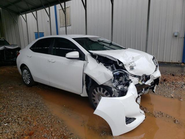 2T1BURHE5KC214931 - 2019 TOYOTA COROLLA L WHITE photo 4