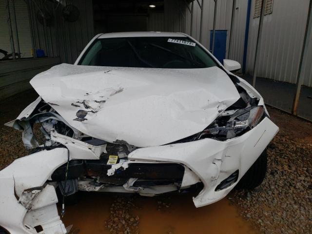 2T1BURHE5KC214931 - 2019 TOYOTA COROLLA L WHITE photo 5