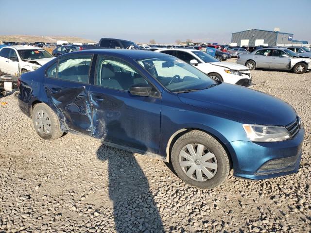 3VW267AJ1GM391395 - 2016 VOLKSWAGEN JETTA S BLUE photo 4