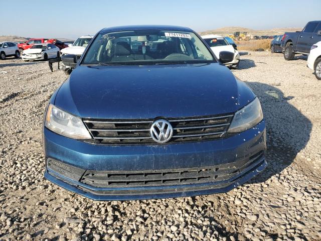 3VW267AJ1GM391395 - 2016 VOLKSWAGEN JETTA S BLUE photo 5