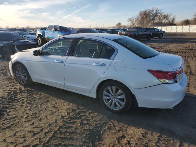 1HGCP3F85BA028558 - 2011 HONDA ACCORD EXL WHITE photo 2