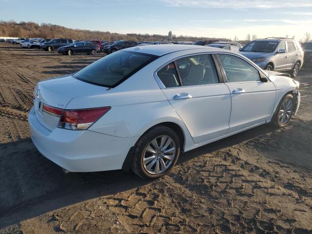 1HGCP3F85BA028558 - 2011 HONDA ACCORD EXL WHITE photo 3