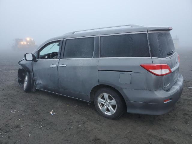 JN8AE2KP1G9152357 - 2016 NISSAN QUEST S GRAY photo 2