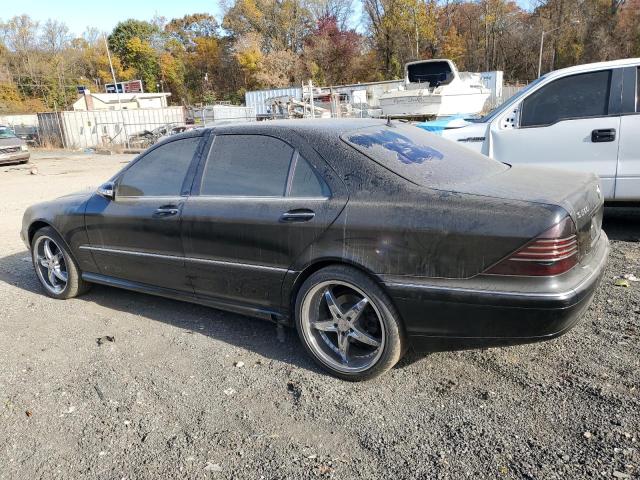 WDBNG75J13A343070 - 2003 MERCEDES-BENZ S 500 BLACK photo 2