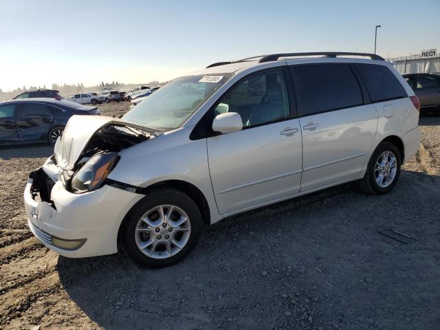 5TDBA22C15S051598 - 2005 TOYOTA SIENNA XLE WHITE photo 1