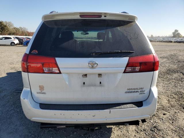 5TDBA22C15S051598 - 2005 TOYOTA SIENNA XLE WHITE photo 6