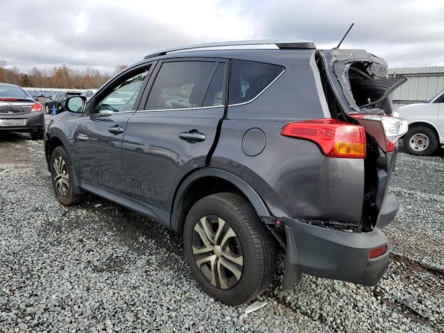 2T3BFREV7FW311848 - 2015 TOYOTA RAV4 LE GRAY photo 2