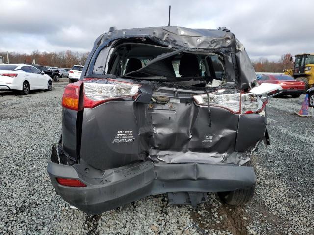 2T3BFREV7FW311848 - 2015 TOYOTA RAV4 LE GRAY photo 6