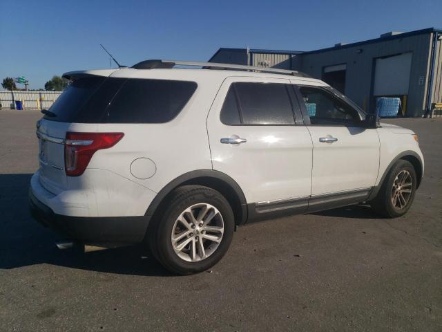 1FM5K7D87DGB46056 - 2013 FORD EXPLORER XLT WHITE photo 3