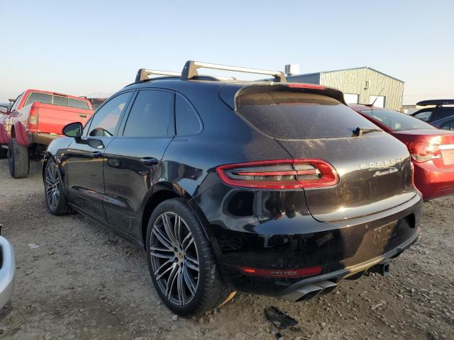 WP1AF2A55FLB93910 - 2015 PORSCHE MACAN TURBO BLACK photo 2