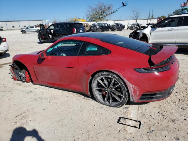 WP0AB2A96PS220586 - 2023 PORSCHE 911 CARRERA S RED photo 2