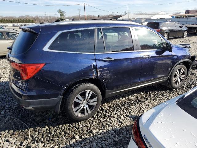 5FNYF6H33GB122897 - 2016 HONDA PILOT EX BLUE photo 4