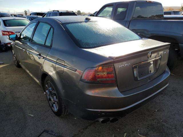 19UUA765X7A045298 - 2007 ACURA TL TYPE S GRAY photo 2