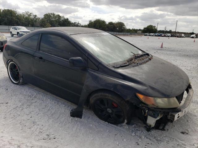 2HGFG126X7H512224 - 2007 HONDA CIVIC LX BLACK photo 4